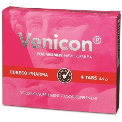 Cobeco Pharma - COBECO VENICON PARA MULHERES 4 TABS /PT/DE/FR/ES/IT/NL/