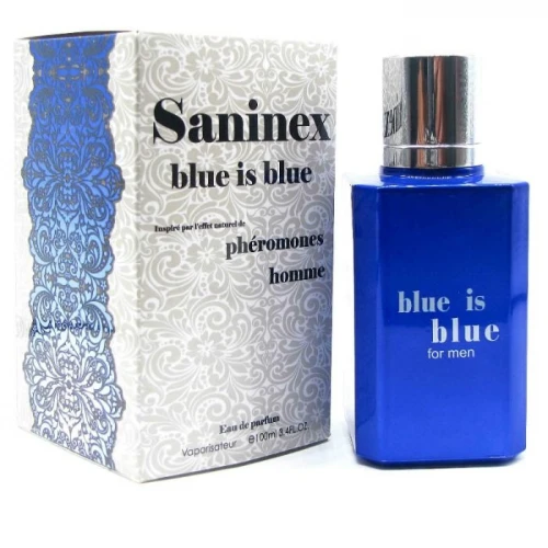 PERFUME COM FEROMONAS MAN SANINEX BLUE IS BLUE