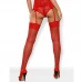 Obsessive Garter & Stockings - OBSESSIVE - STOCKINGS S800 RED S/M