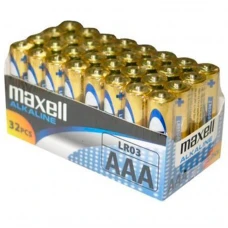PACK DE BATERIA MAXELL AAA LR03 * 32 UDS