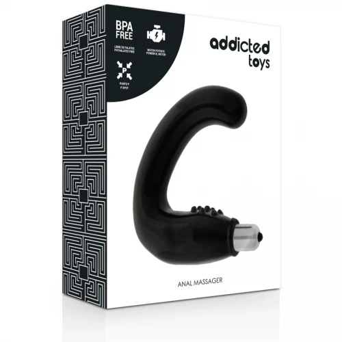 Addicted Toys - TOYS TOYS ANAL MASSAGER BLACK
