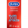 PRESERVATIVOS DUREX SENSITIVE XL 10 UNIDADES