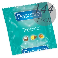 SACO TROPICAL DE Preservativos PASANTE 144 UNIDADES