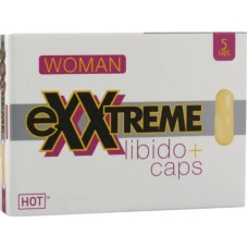 HOT - EXTREME LIBIDO CAPS FEMININO 5 PCS