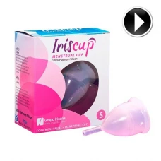 IRISCUP MENSTRUAL CUP ROSA PEQUENO